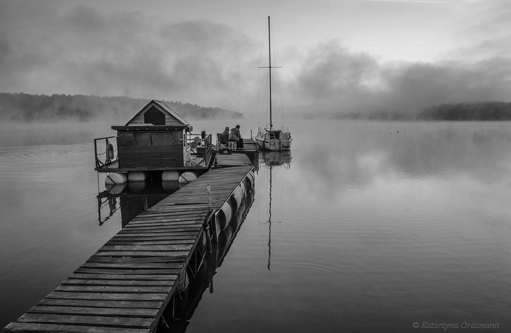 waiting for the sunrise