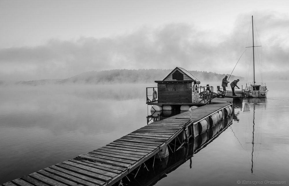 waiting for the sunrise