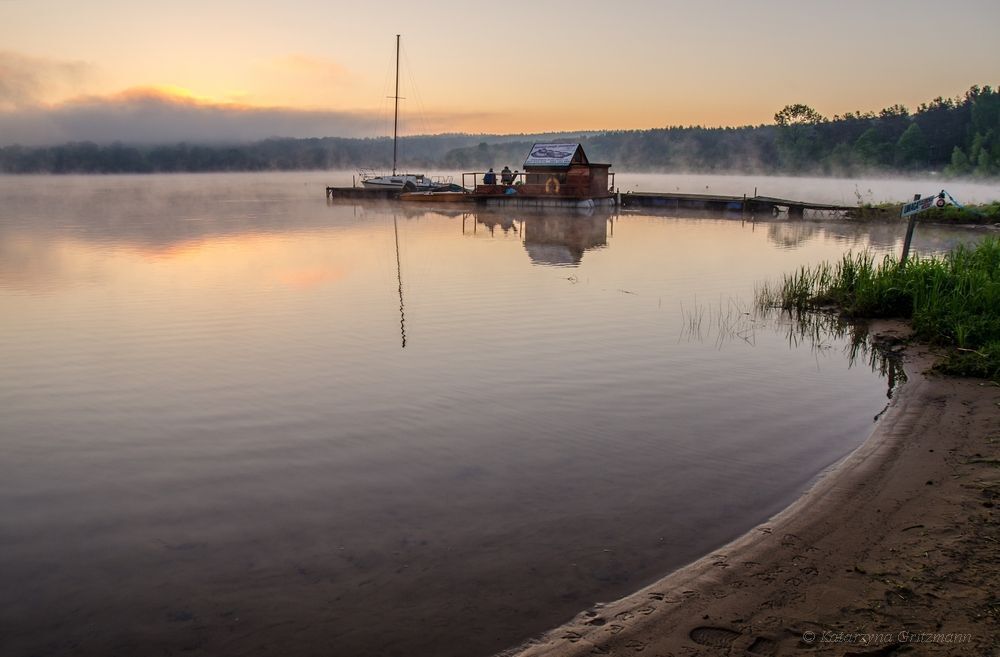 waiting for the sunrise