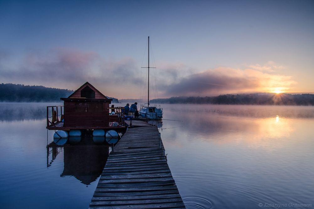 waiting for the sunrise