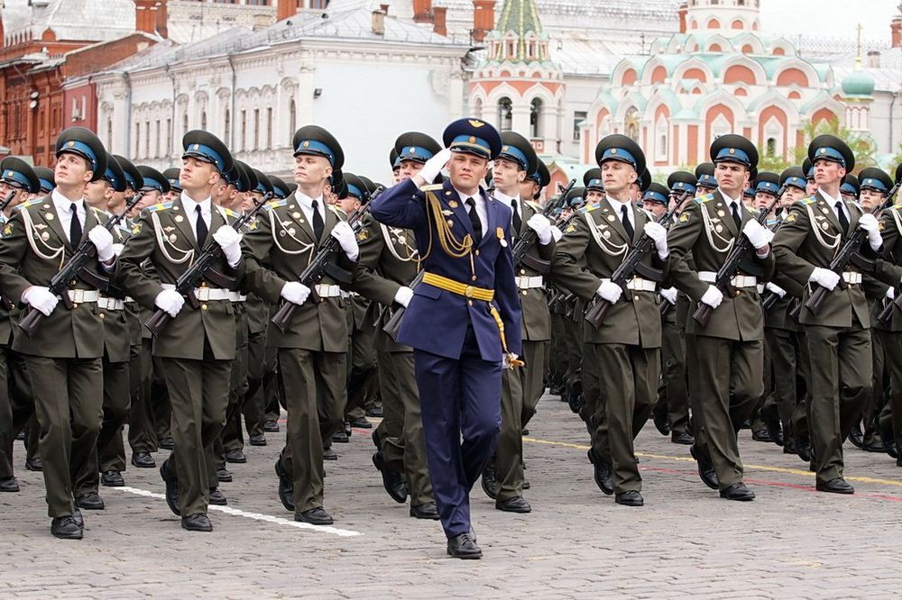 6-е мая, репетиция парада