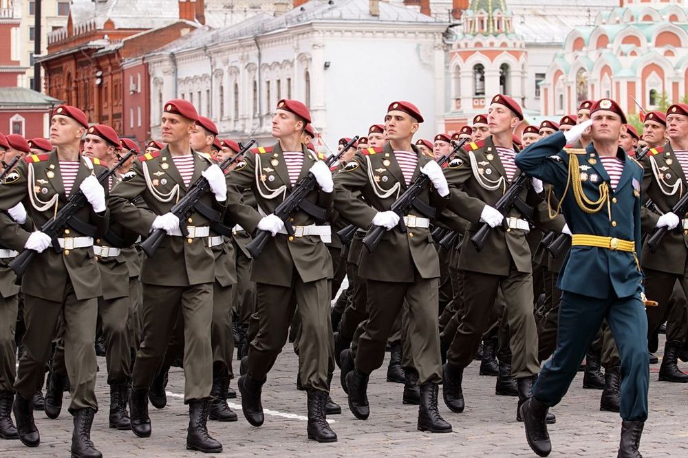 6-е мая, репетиция парада
