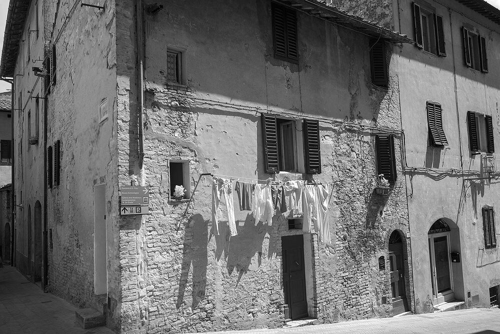 San Gimignano B&W