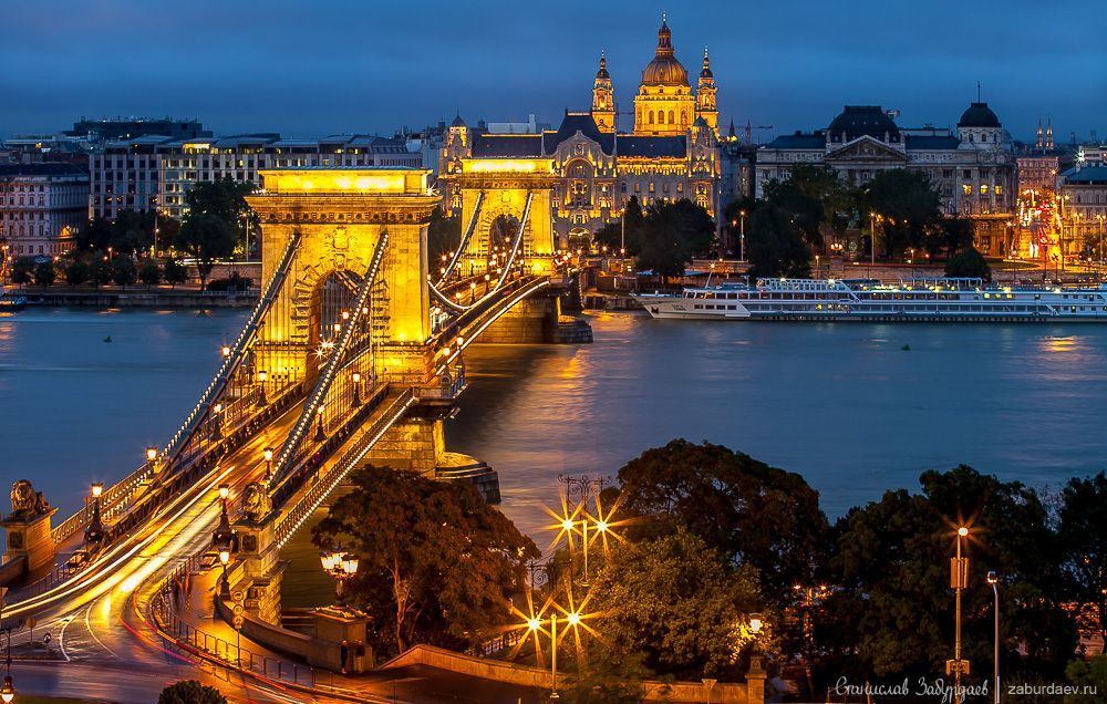 Chain Bridge in Budapest