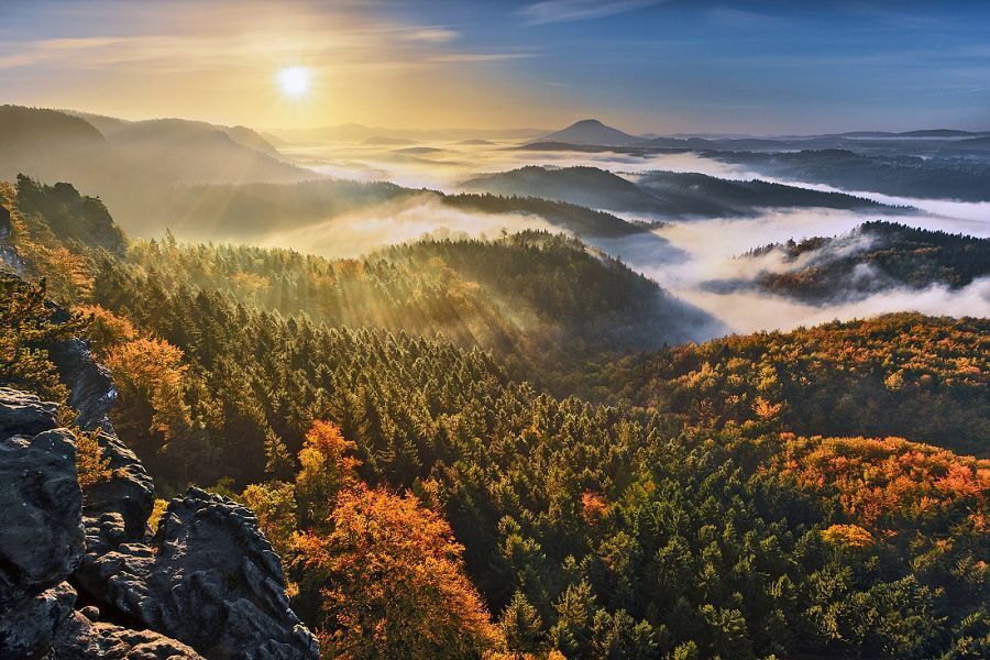 National park Czech Switzerland (silver walls)
This place often, but every visit to show you something new.
