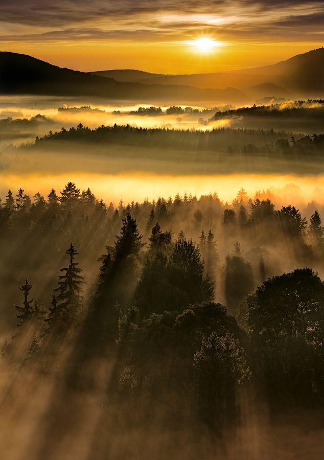 National park Czech Switzerland (Cross Hill)
Capture the atmosphere was very lucky