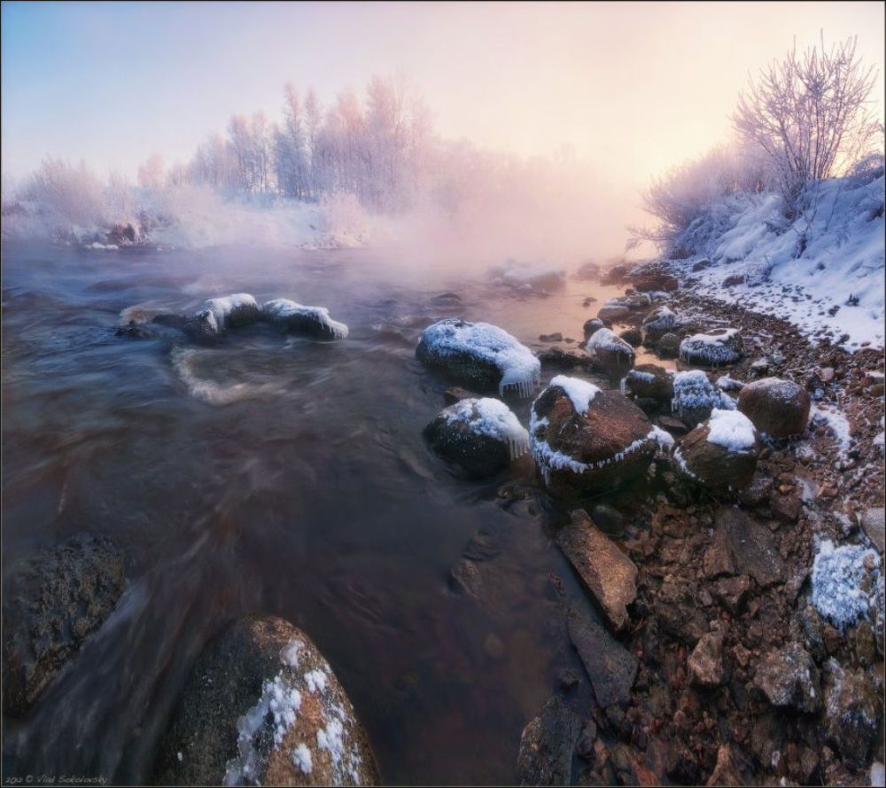 / Фрагменты морозного утра /