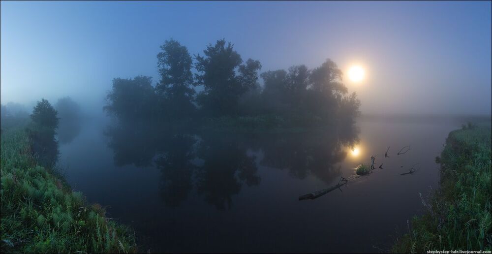 В лунном тумане