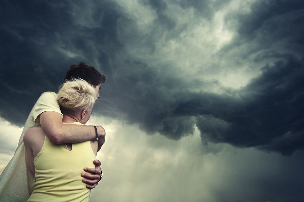 the storm