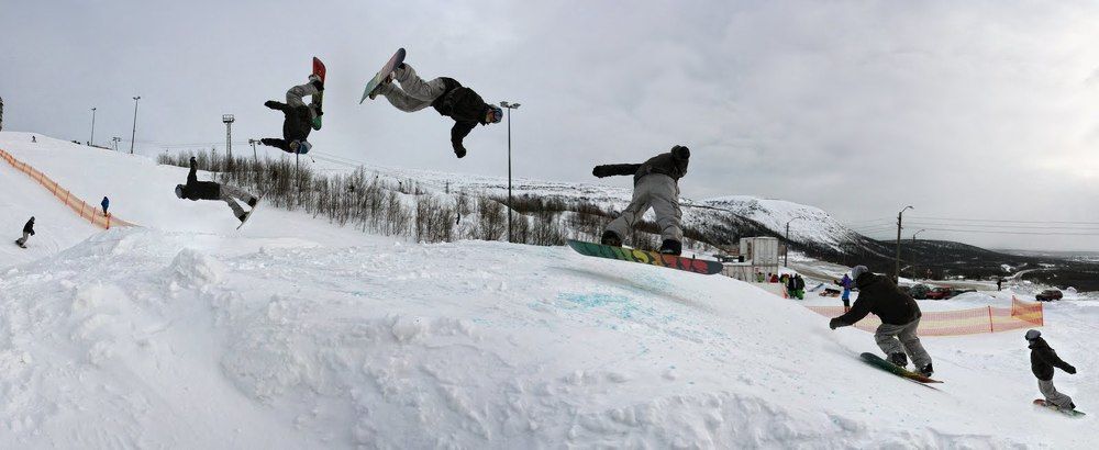 I.T.C. второй этап соревнования "big air" сноуборд, freeski.