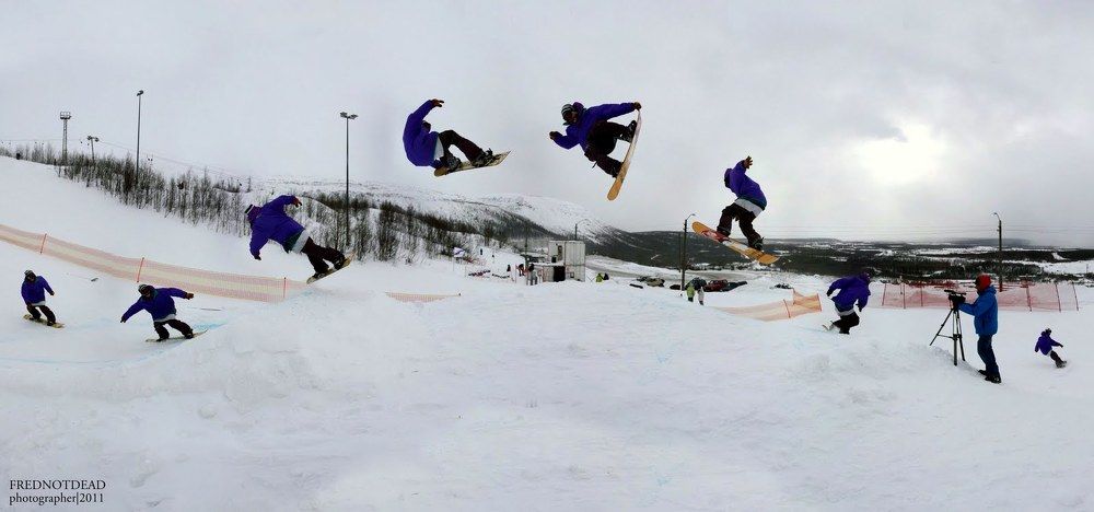 I.T.C. второй этап соревнования "big air" сноуборд, freeski.