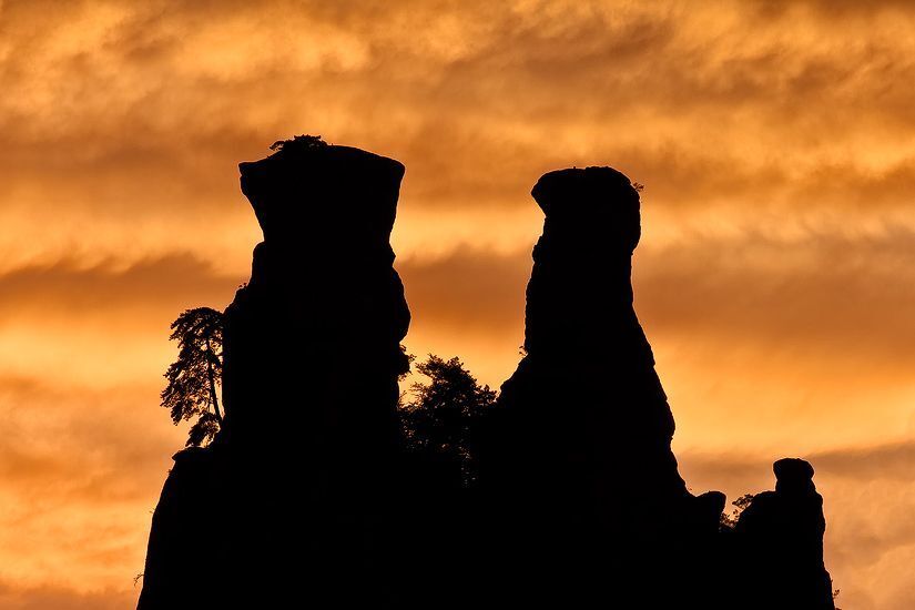 The two towers