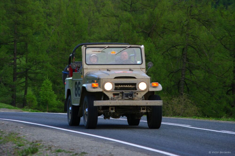 №86  1973 - Toyota Landcruiser FJ40 2,5L. John Rich(USA) / John Rich III(USA).
6/3 место.