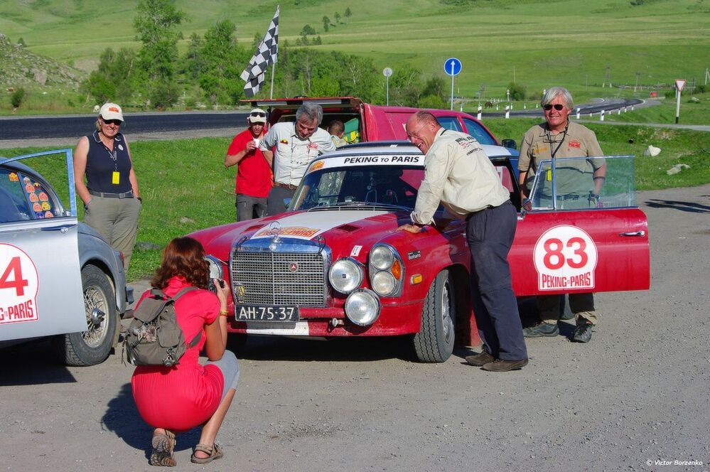 №83 1970 - Mercedes 280 SE 3,5L. Mick de Haas(NL) / Anthony Verloop(NL)
15/6 место