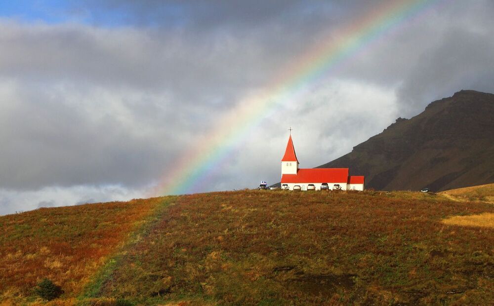 Winter&rainbow