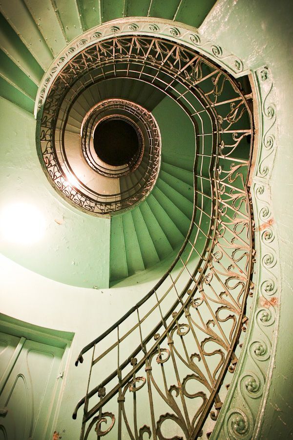 upstairs I