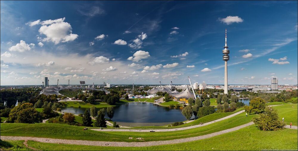 Olympia Park днем, сентябрь 2010