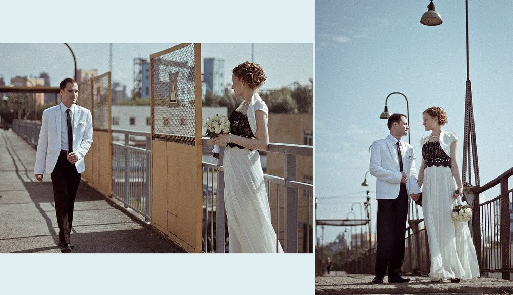 Wedding in Retro