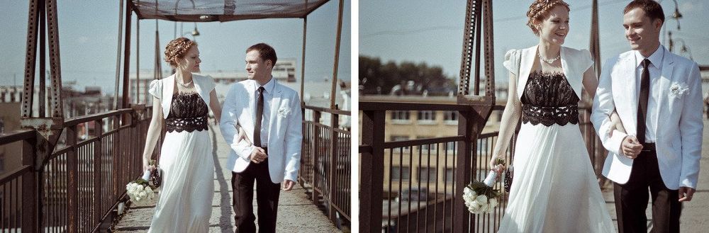 Wedding in Retro