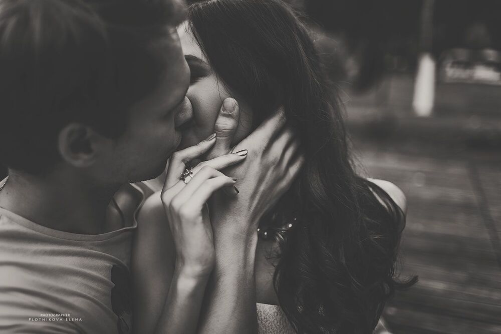 love в ЧБ