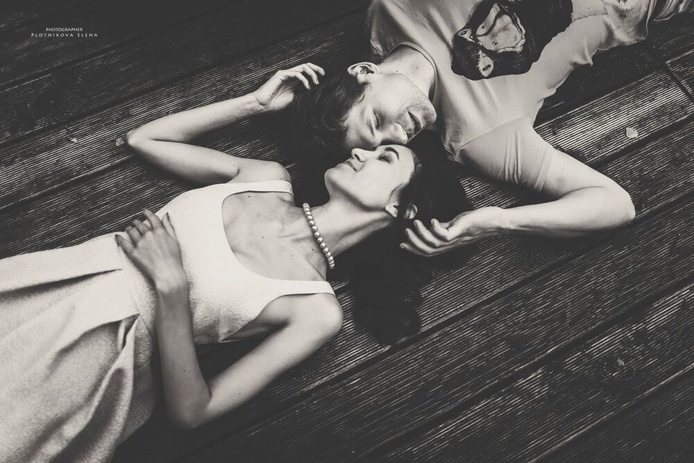 love в ЧБ