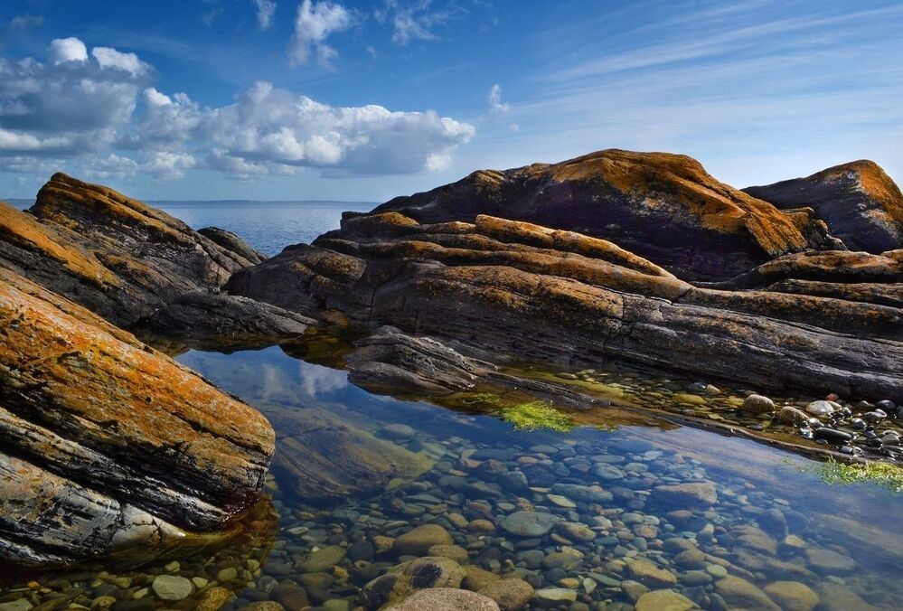 Rocks near The Bloody Bridge