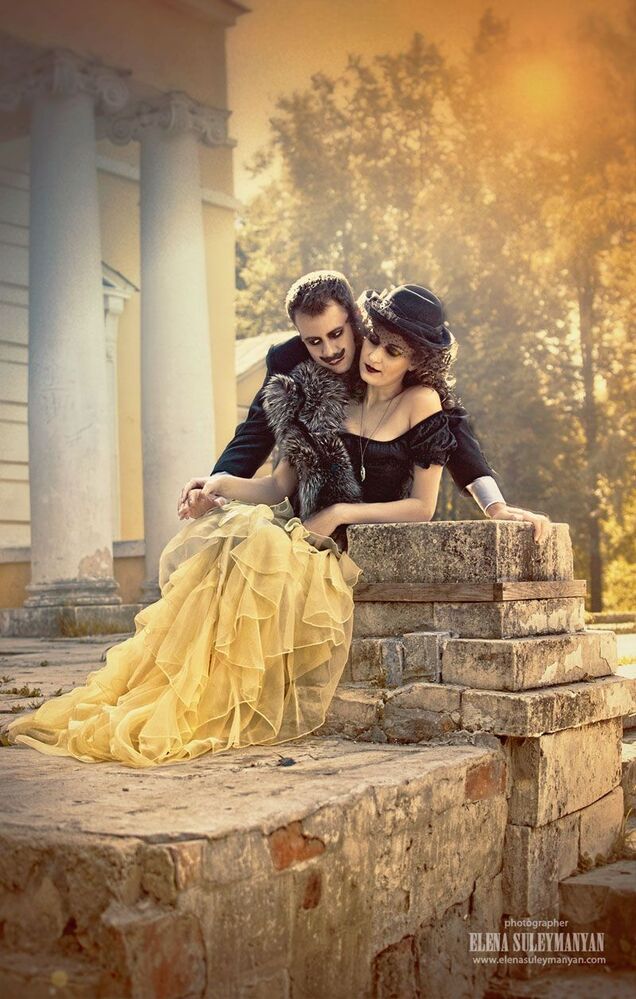 Фотограф Елена Сулейманян
Модели Алексей Атрошенков и Ольга Ходарева
Визажист Венера Миттель