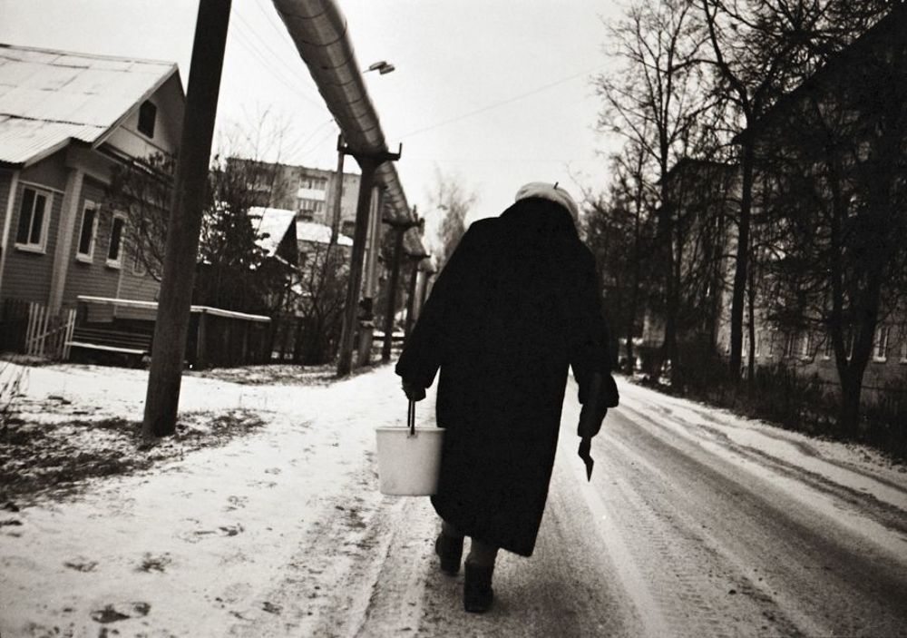 райцентр, зима