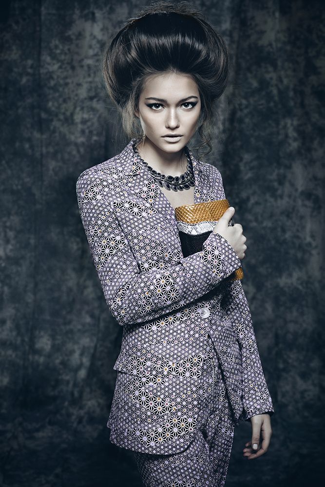 Photographer: Yevgen Romanenko &copy;
http://www.romanenko.org/
Style: Veronika Kukota
Clothes: Лилия Пустовит (Ogonek Boutique)
HandBag: Khirma Eliazov
Hair: Alena Al-Shaer
MUA: Irina Solovieva
Model: Maria Vasilenko