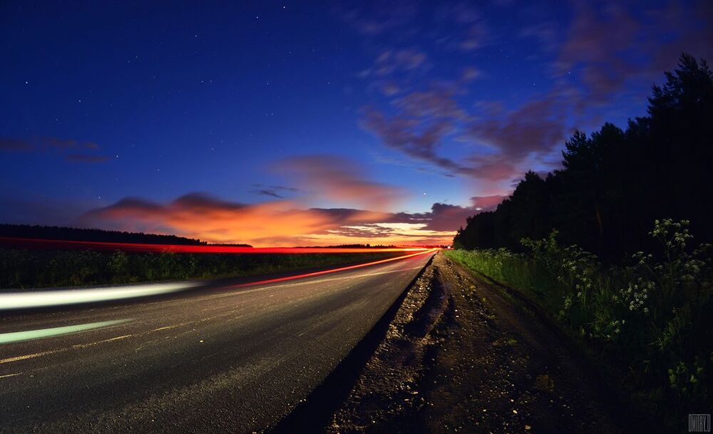 On the road