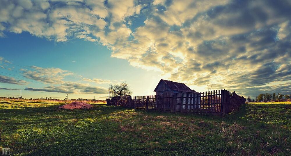 The Russian landscape