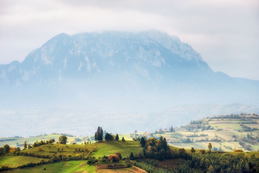 Early autumn on the hills