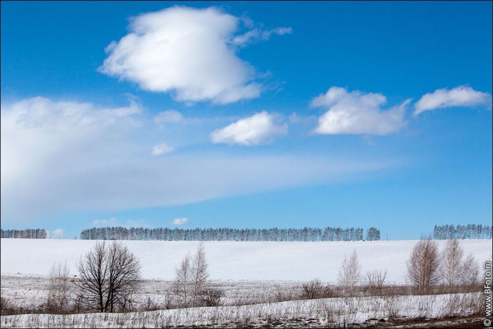 Весна, март