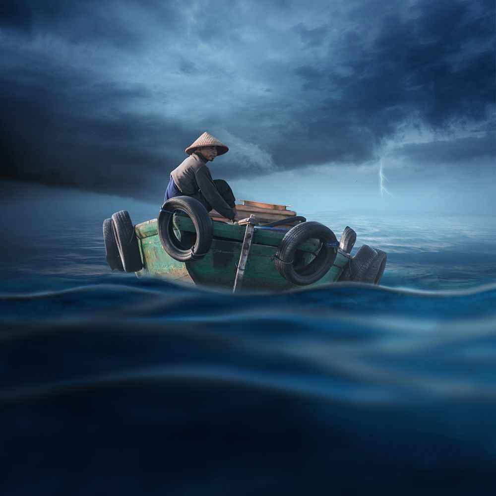 The fearless of troubled waters