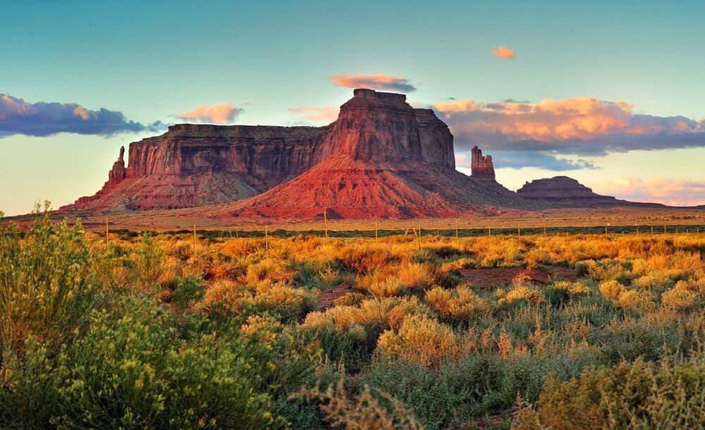 Valley of the sunset