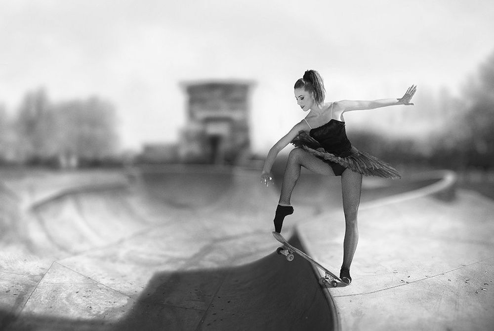 Skating in the Park
