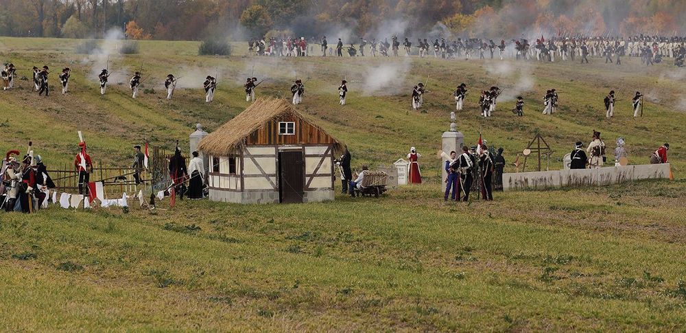 Осенью 1813 Освободительная война против Наполеоновских войск достигла своей наивысшей точки у так называемых ворот Леипцига.
