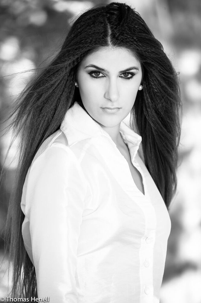 Luciana outdoors