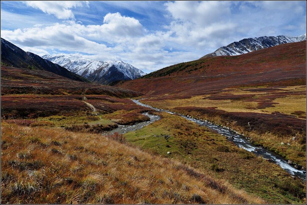 Осень в горах  Алтая