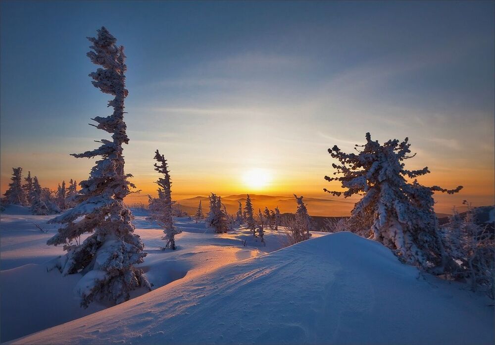 Теплые краски заката