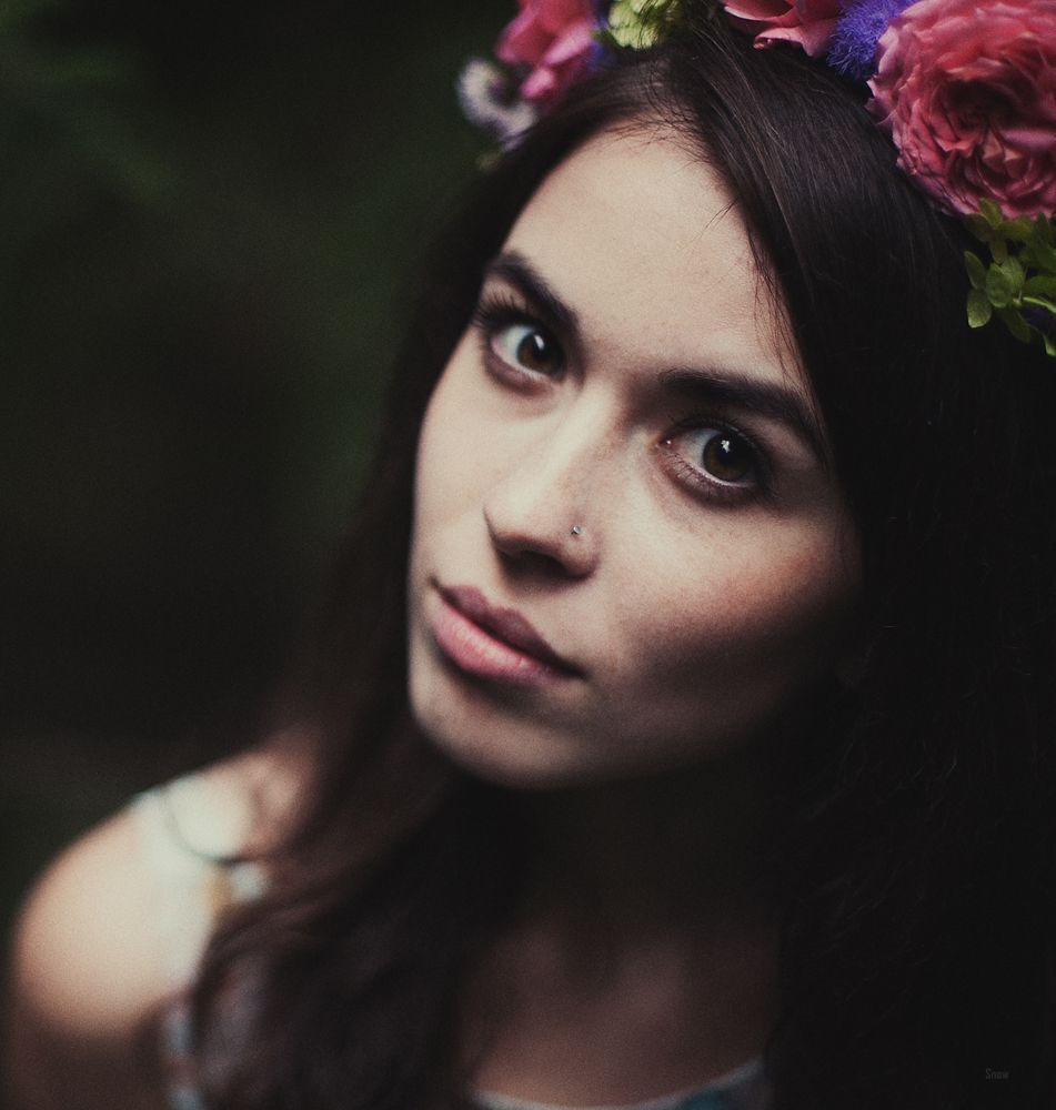 Kate and fairy forest