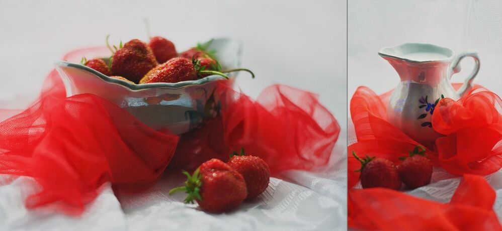 Клубника со сливками