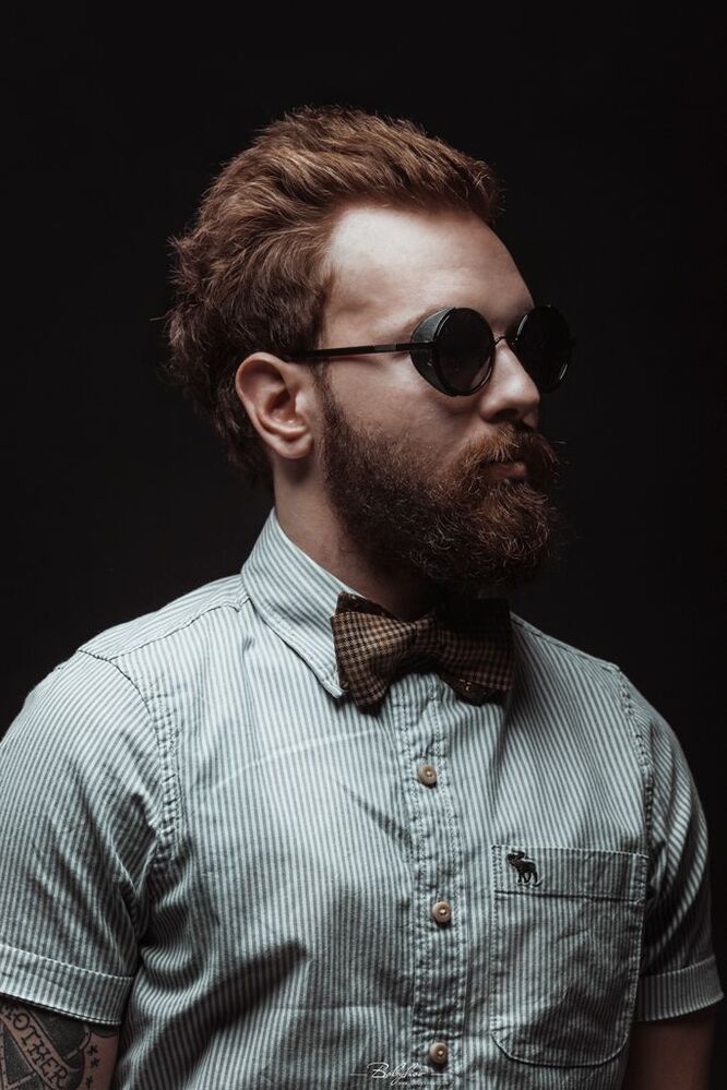 bearded man