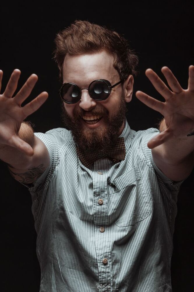 bearded man