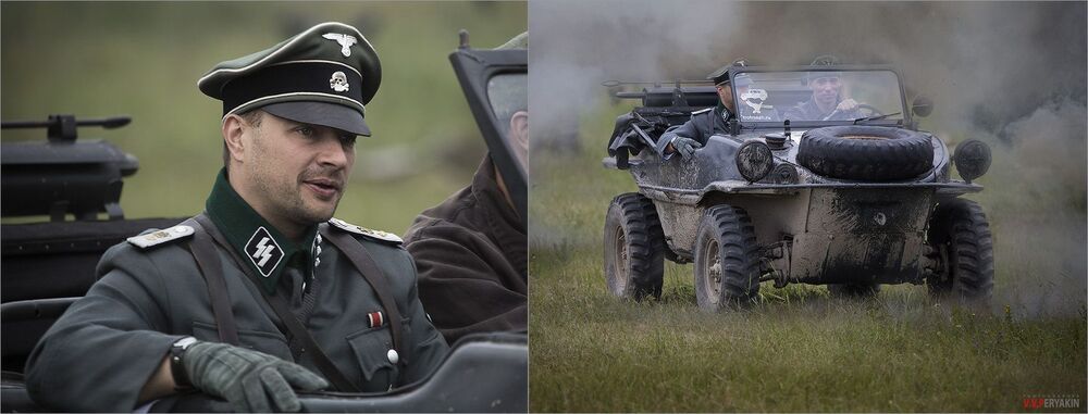 VW 166 Schwimmwagen 1941  (серия МОТОРЫ ВОЙНЫ)