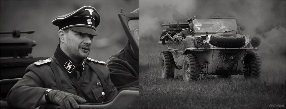 VW 166 Schwimmwagen 1941  (серия МОТОРЫ ВОЙНЫ)