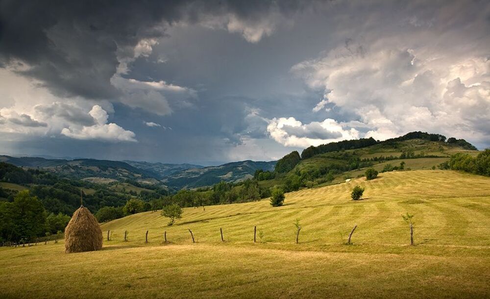 before rain