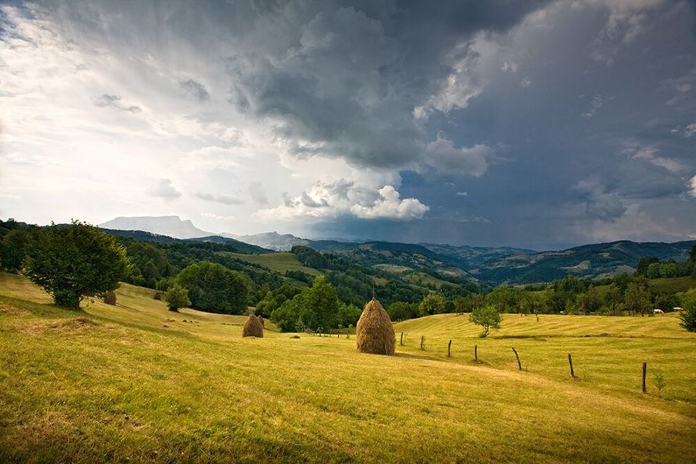 before rain