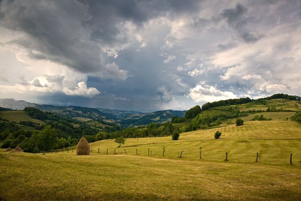 before rain