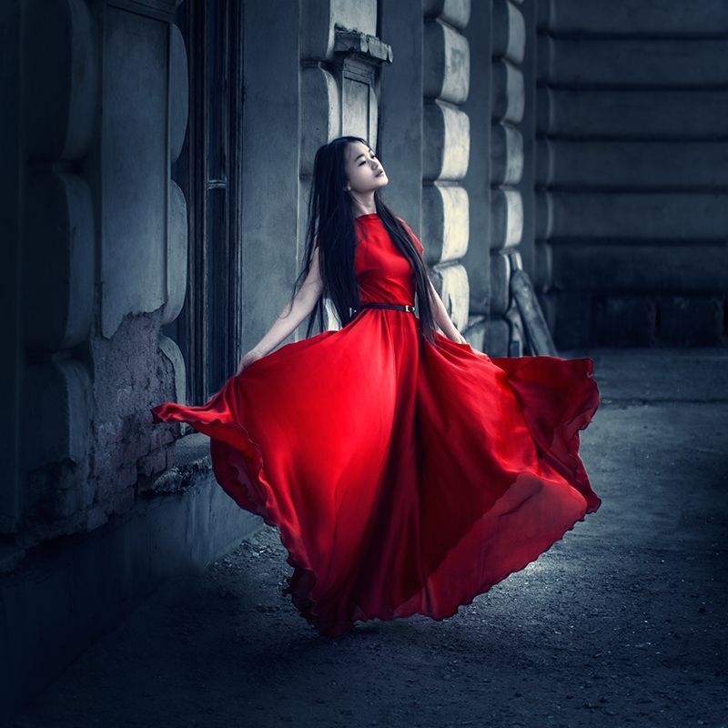red